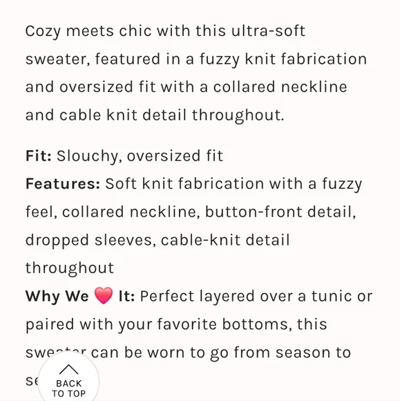 Free People Lemon Tonic Sweater